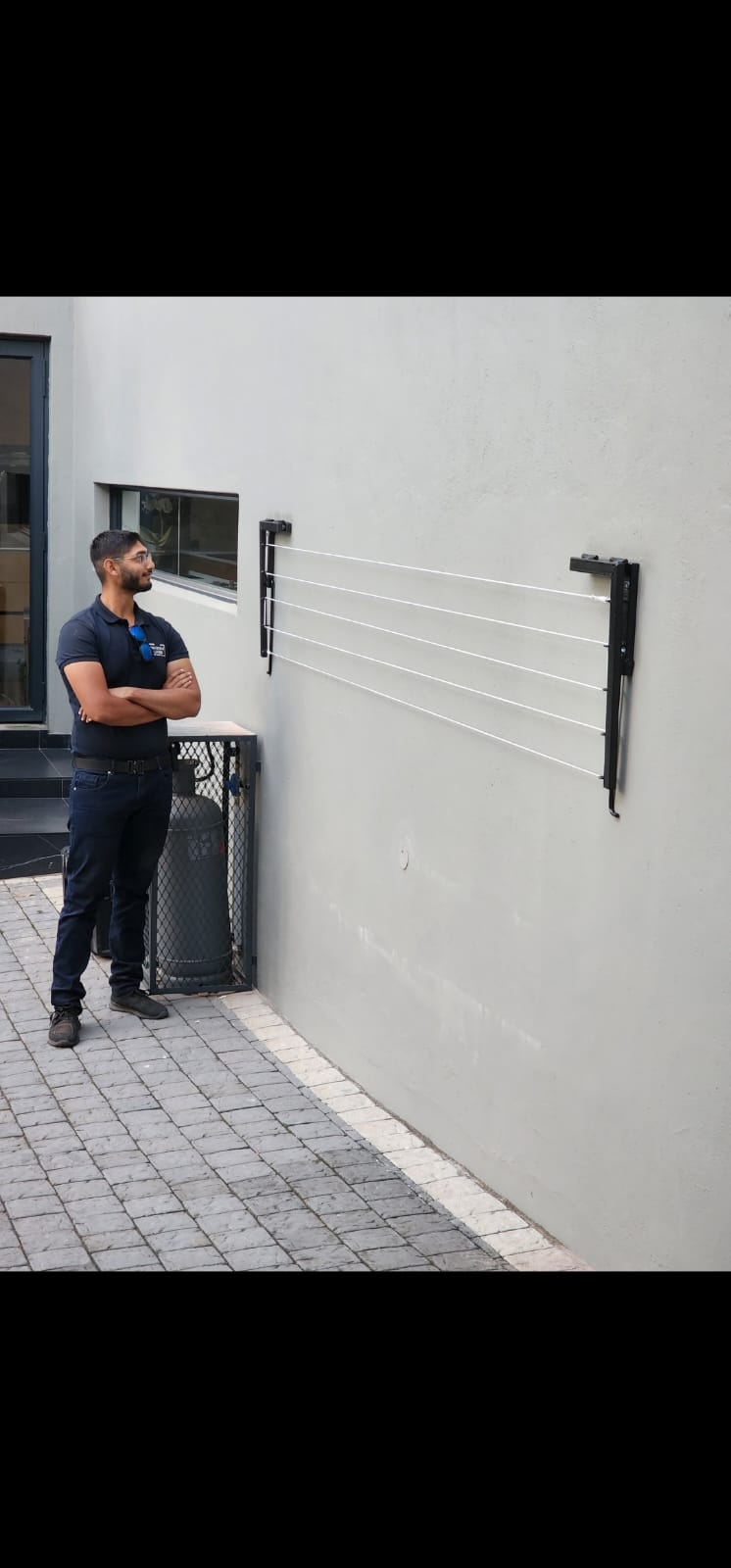 Invisible Lines Foldable Washing Line