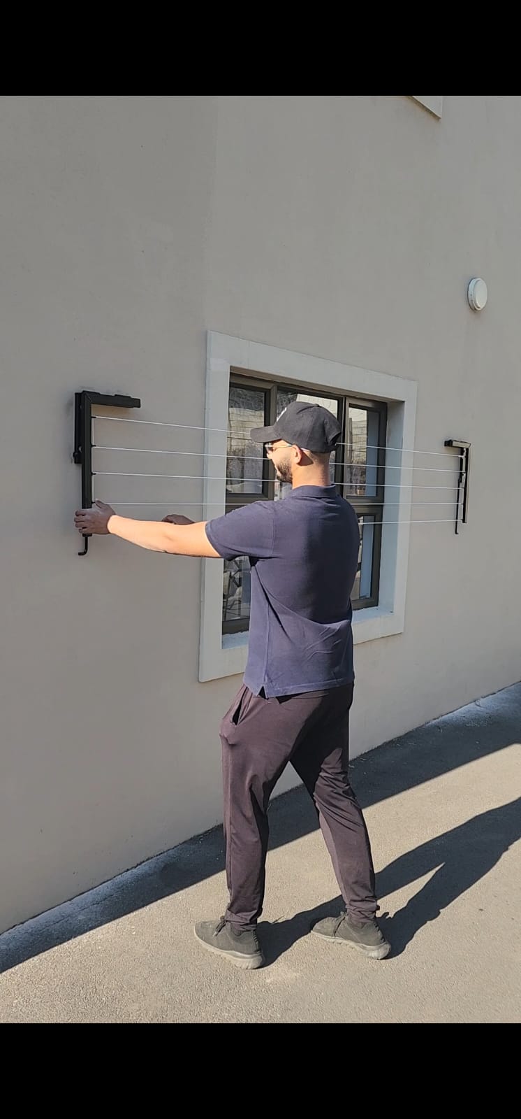 Invisible Lines Foldable Washing Line
